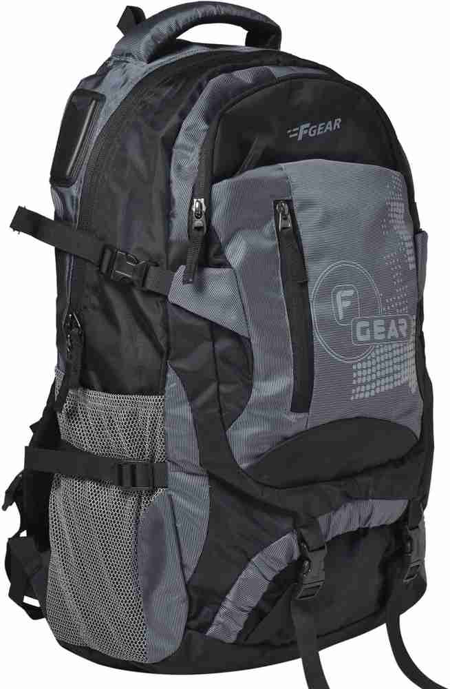 F GEAR Orion 46 L Laptop Backpack Black Grey Price in India Flipkart