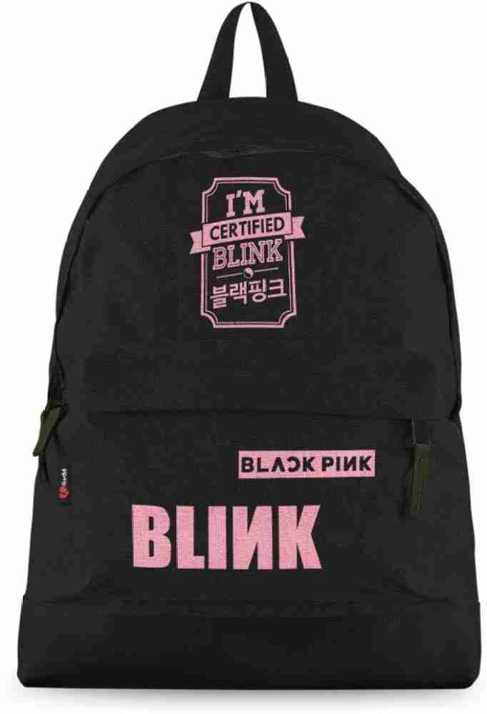 Black pink hotsell brand backpack