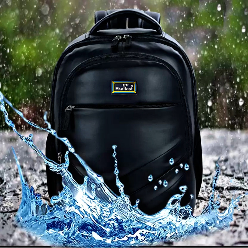 Zeyoonfashion Large 50 L Laptop Backpack Leather Backpack for Travel College Office Black 50 L Laptop Backpack 20 Price in India Flipkart