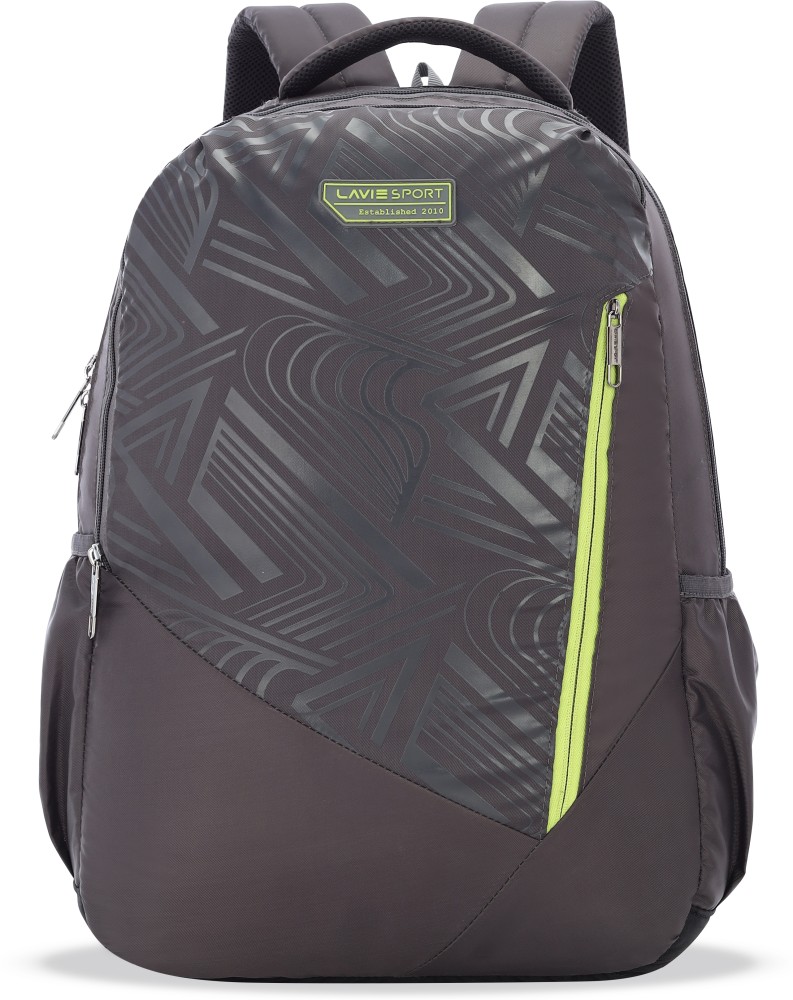 Lavie Sport Zeta Plus 31 L Laptop Backpack Grey Price in India