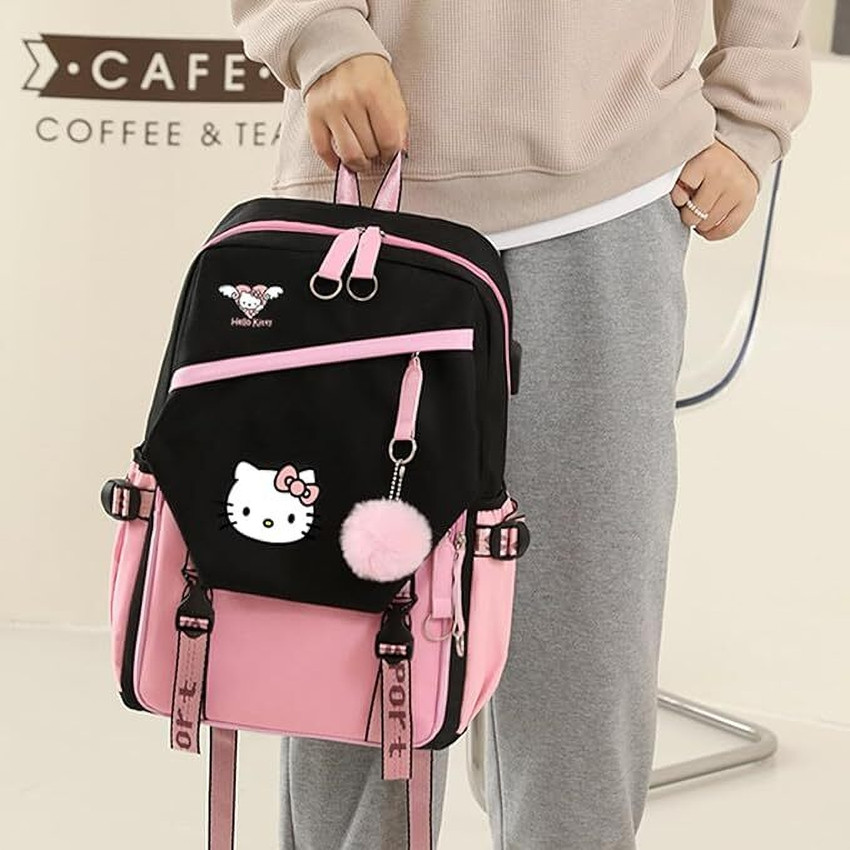 Hello kitty laptop backpack online