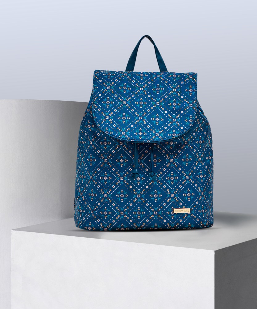 Fashion Ladies Backpack Mini Ladies Casual Daypack Geometric Print