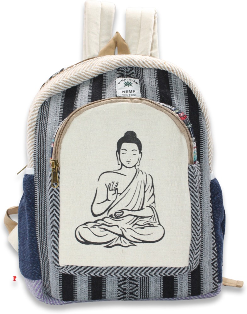 Gau Sudh Himalayan Hemp Laptop Bag Backpack/School & Traveler Bag 5 L  Backpack Multicolor 21 - Price in India
