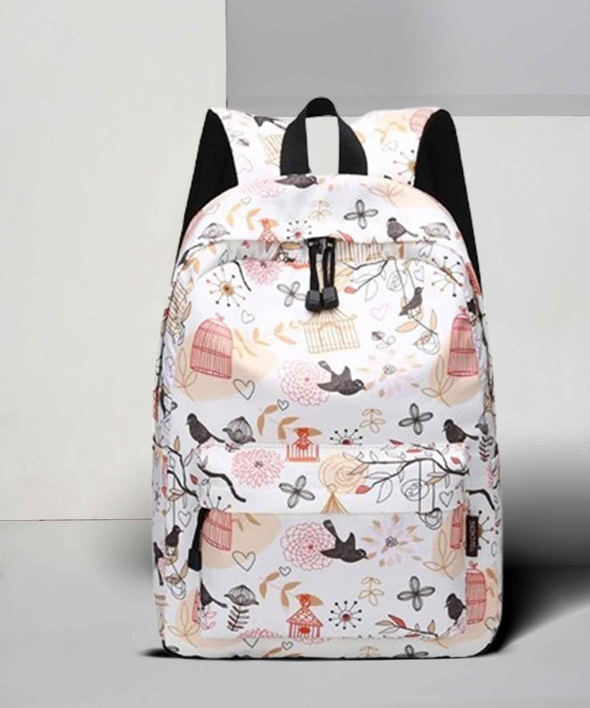 Fiona Backpacks for girls backpack for women college bag for girls school bag travel bag office bag 20 L Backpack Grey Orange Price in India Flipkart