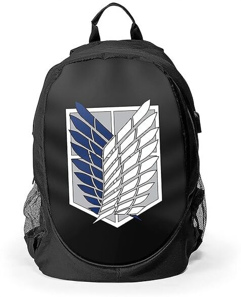 Flexible Solution Anime Attack on Titan Wings of Freedom 25 L Backpack Attack On Titan Wings of Freedom Price in India Flipkart