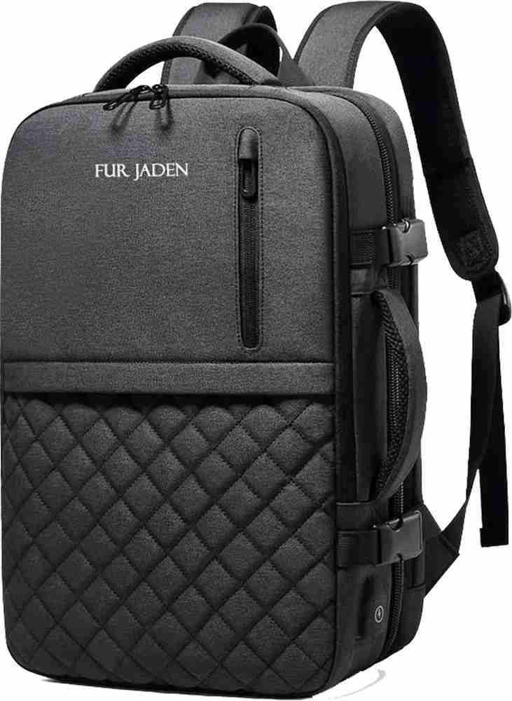 FUR JADEN Anti Theft Bagpack with USB Charging Port and Anti Theft