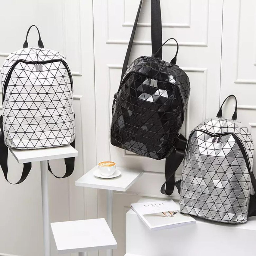 Nodeity Luxury Shine Black Geometric backpack For Men and Women 20 L Laptop Backpack Black Price in India Flipkart