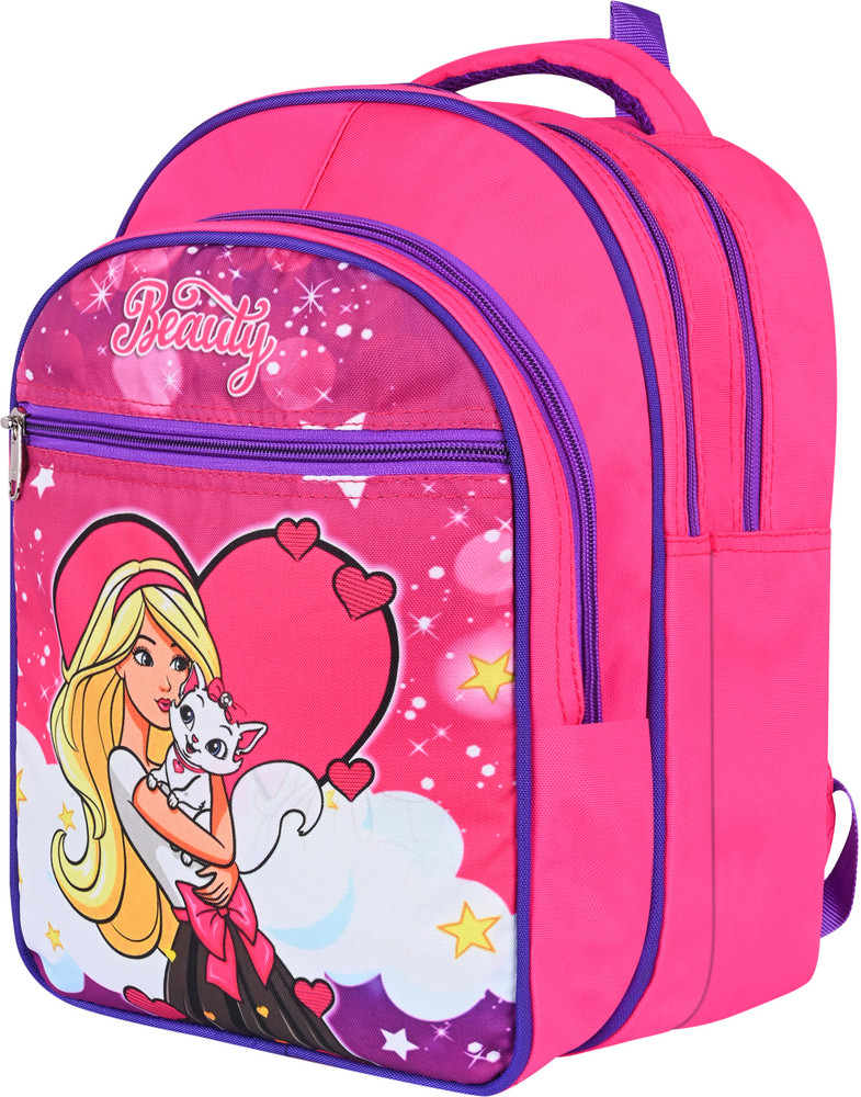 Topper 20.4 L Beauty Pink School Bag primary 1st 2nd standard kids Bag For Girls 21.4 L Backpack Pink Price in India Flipkart