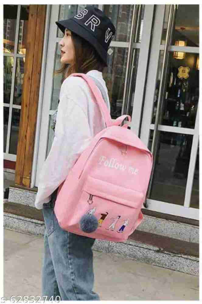 Gstar Fashion LUXURY CLASSY FANCY GIRL SCHOOL COLLEGE PINK 20 L