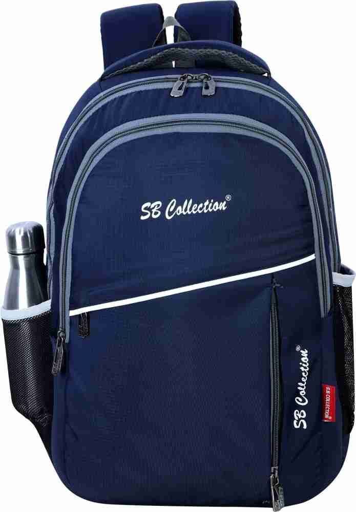 SBCOLLECTION 30 L Casual Waterproof Laptop Backpack Office Bag School Bag College Bag Business Bag Unisex Travel Backpack 30 L Laptop Backpack NAVY BLUE BAG Price in India Flipkart