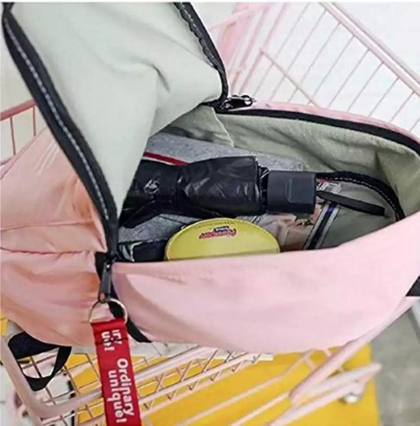 MERA SHOWROOM Small 10 L Backpack PU Leather Stylish School Bag For Girls 10 L Backpack Pink Price in India Flipkart