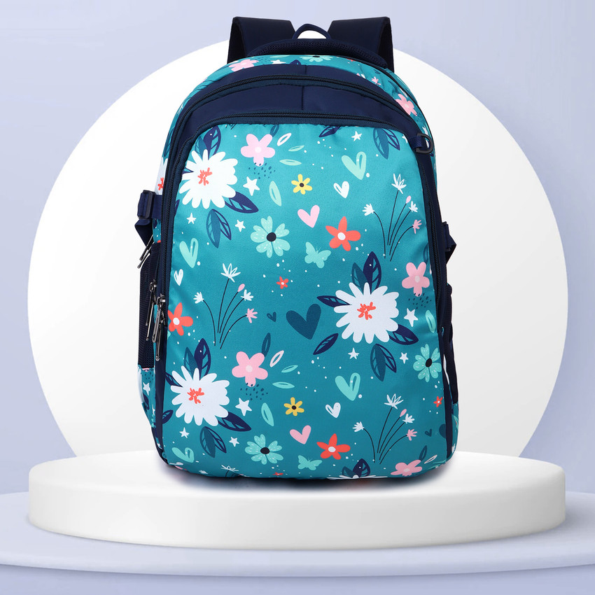 MMSTOR School Bag Tuition Bag College Backpack ForGirls Women 26 L Backpack Blue Price in India Flipkart