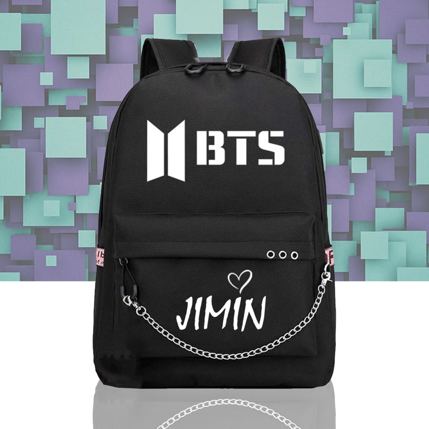 BTS Jimin Bag, Back to school, backpack