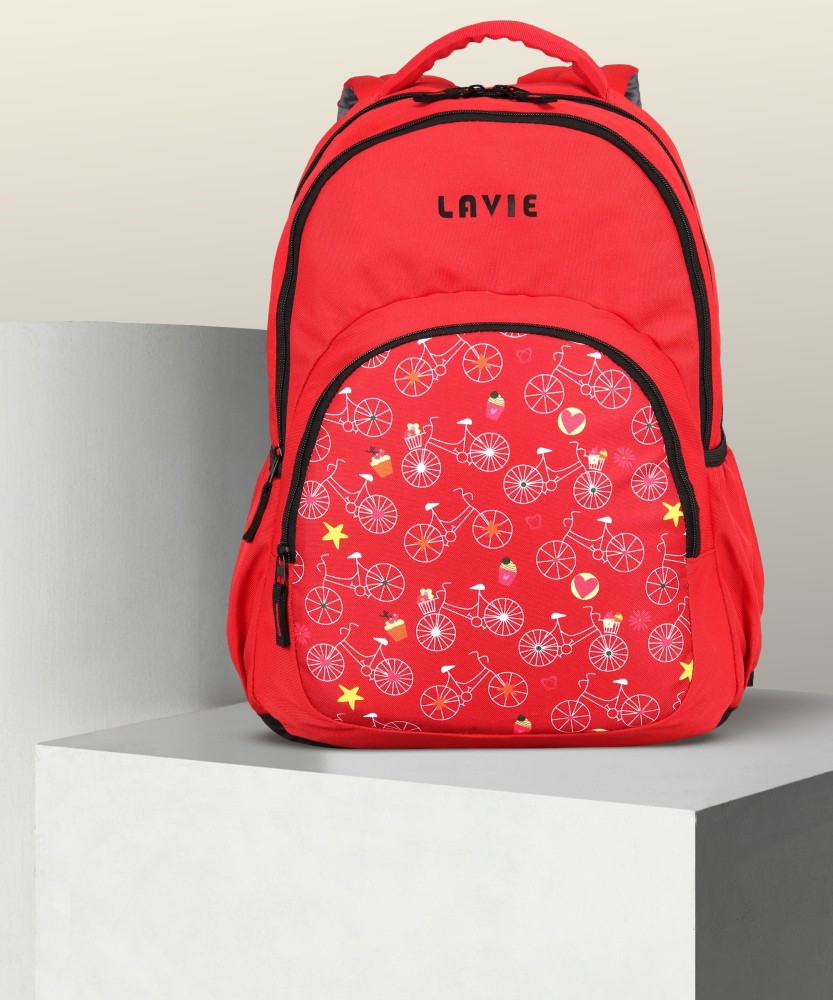 LAVIE STYLE 1 Backpack RED Price in India Flipkart