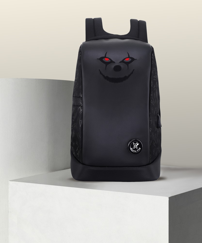 Arctic Fox Joker Anti Theft Black 23 L Laptop Backpack Black Red Price in India Flipkart