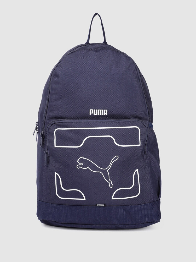 PUMA Maze Brand Logo Backpack 30 L Backpack Navy Blue Price in India Flipkart