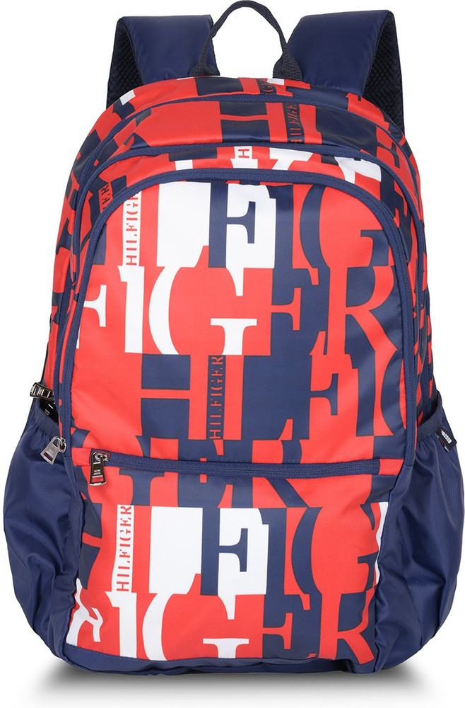 TOMMY HILFIGER Majestic 31 L Laptop Backpack Red Blue White Navy Price in India Flipkart