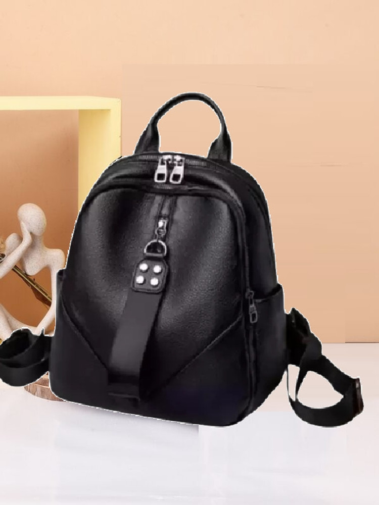 Details 164+ small black backpack purse best awesomeenglish.edu.vn