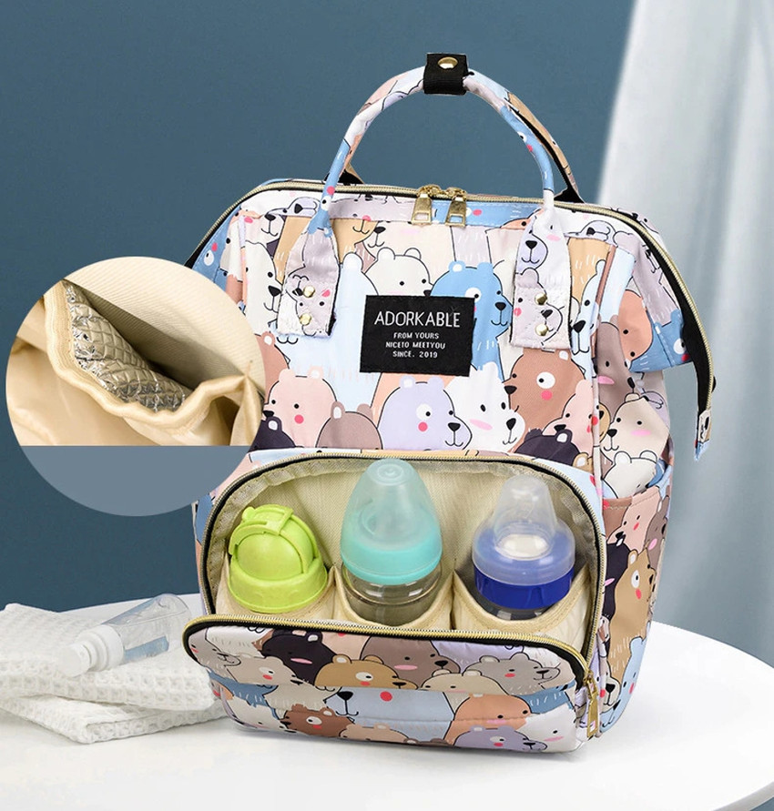 Colorful diaper bag discount