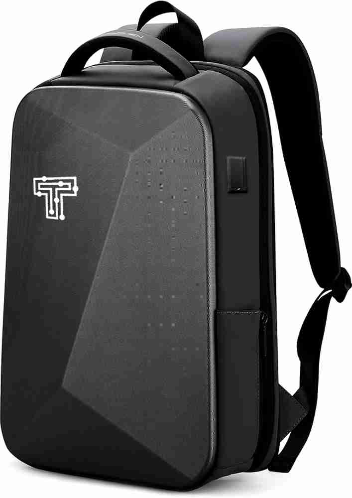 TECPHILE SB051 Hard Shell Laptop Backpack 15L Fit for 17 Laptop Waterproof 15 L Laptop Backpack Black Price in India Flipkart