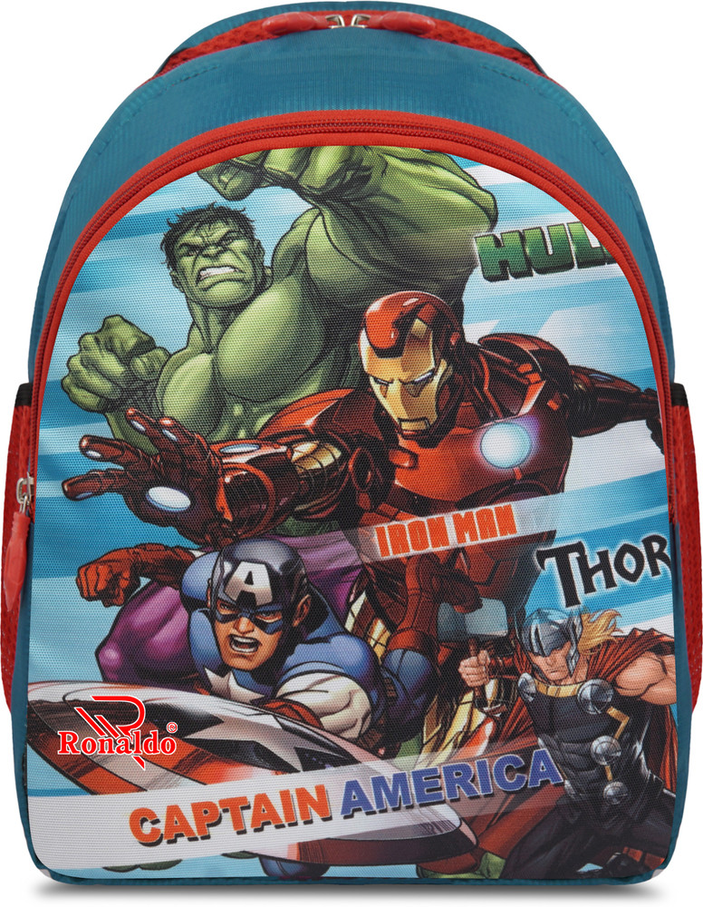 Ronaldo School Bag The Avengers Bag Daypack Casual Bag for Kids Children Boys And Girls 20 L Backpack Airforce B Price in India Flipkart