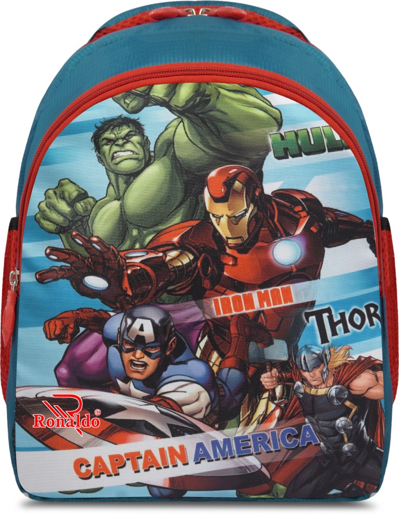 Avengers school hotsell bag flipkart