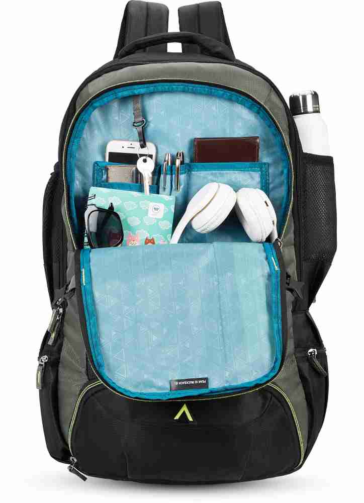 ARISTOCRAT Polyester 45L Peak 02 Rucksack H Black For Men Women 45 L Backpack Black Price in India Flipkart