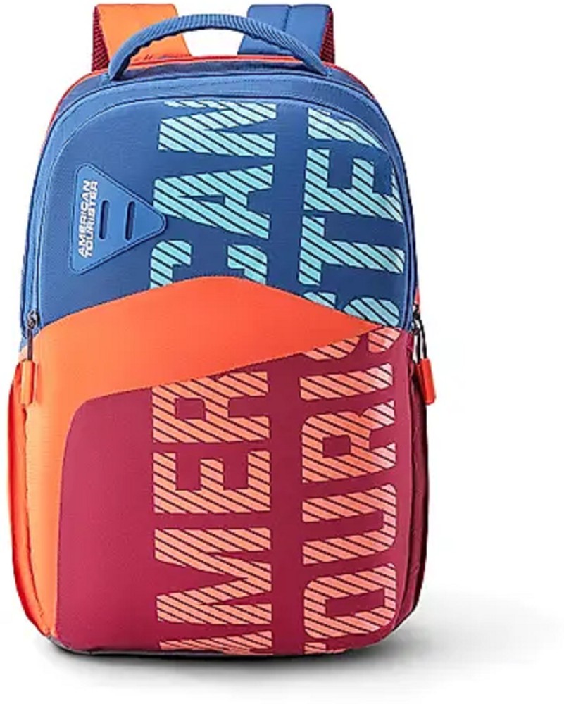 AMERICAN TOURISTER Sest 01 31 L Backpack BLU RED Price in India Flipkart