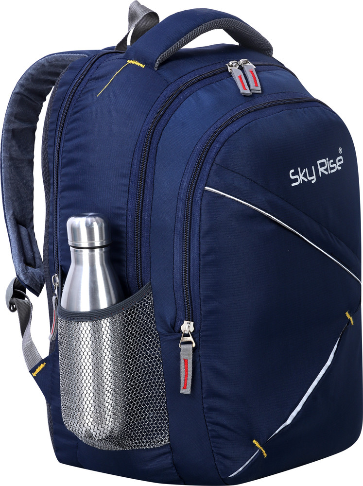 SKY RISE School bag for Men Women Boys Girls Office School College Teens Students 35 L Laptop Backpack blue Price in India Flipkart