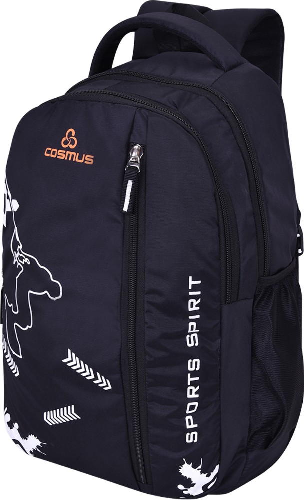 Cosmus Spirit Black Daily Use Bag 25 L Backpack Black Price in India Flipkart