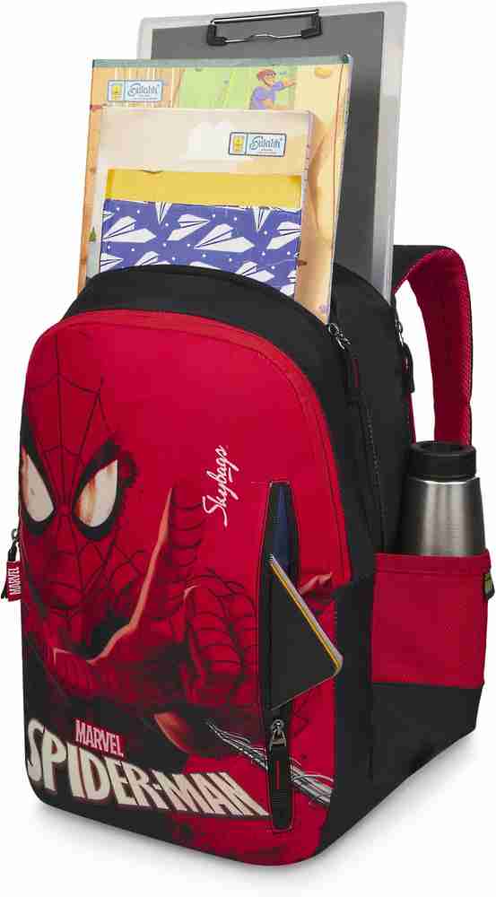 Skybags spiderman backpack deals