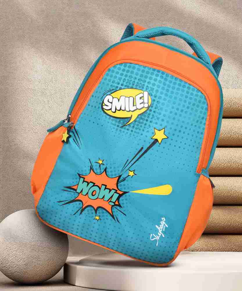 SKYBAGS BUBBLES 02 SCHOOL BACKPACK GREEN 18 L Backpack Green Price in India Flipkart