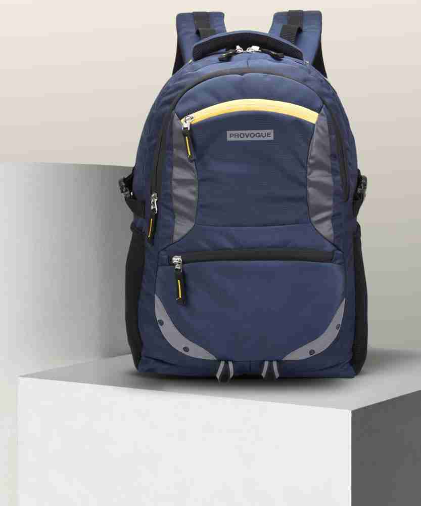 Provogue navy store blue backpack