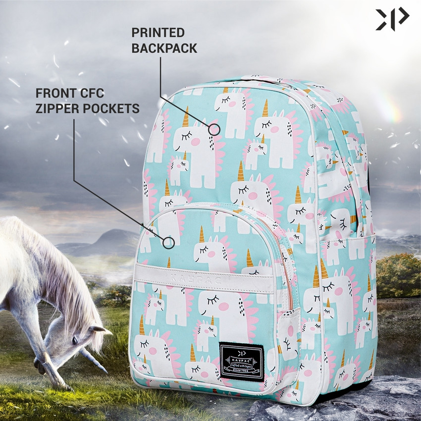 Unicorn print backpack sale