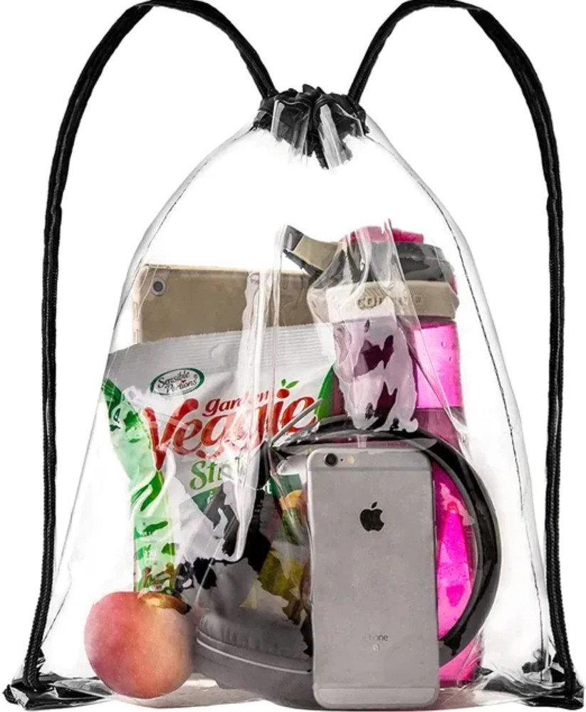 Transparent bag for men top