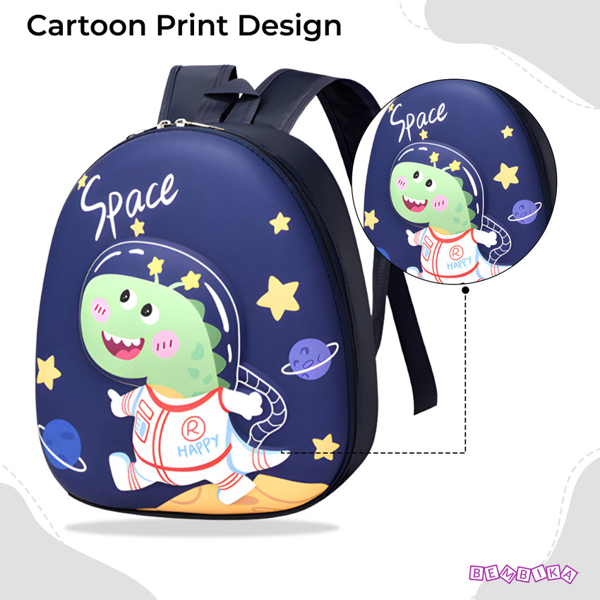 Bembika Kindergarten Cute Cartoon Kids School Bag for Boys and