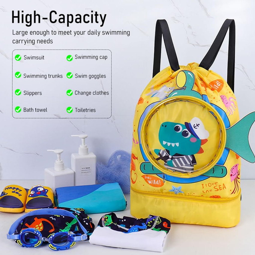 Kids swimming backpack sale