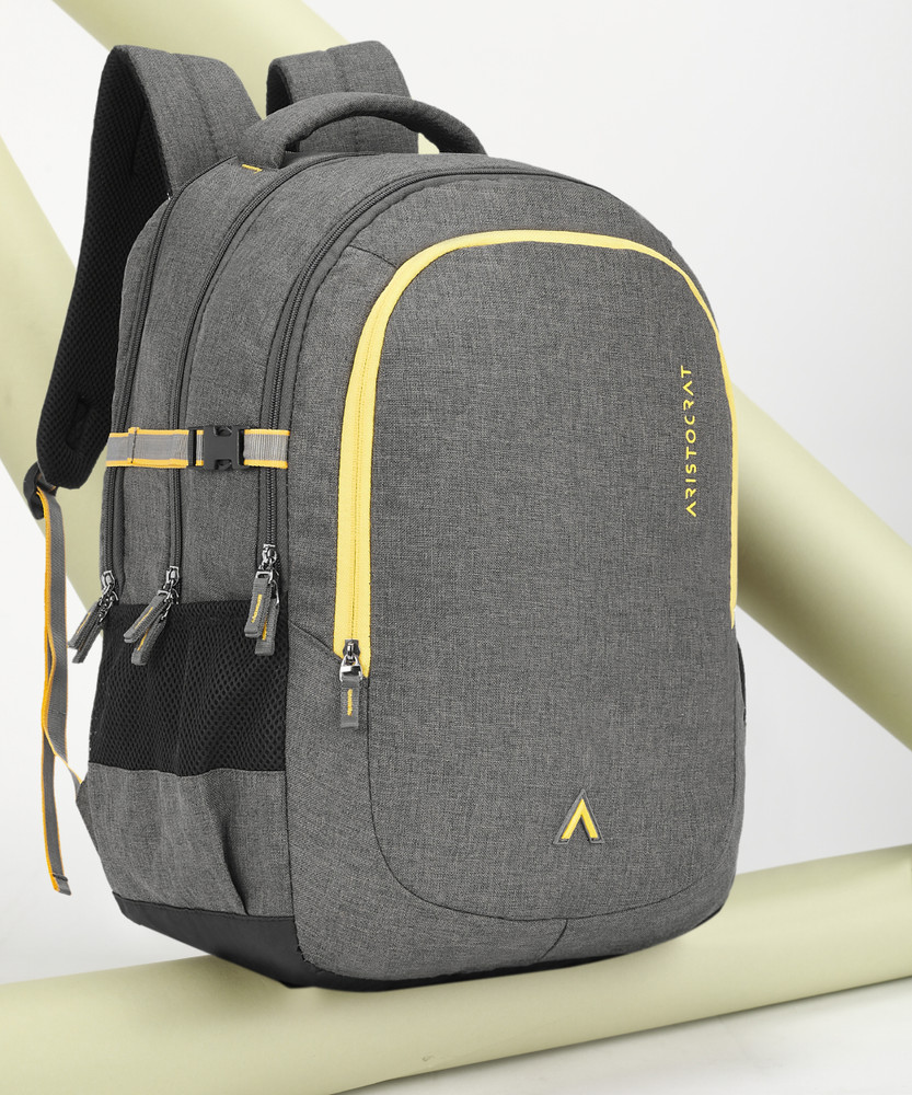 ARISTOCRAT Polyester 32L Tiago Backpack H Grey For Men Women 32 L Backpack Grey Price in India Flipkart