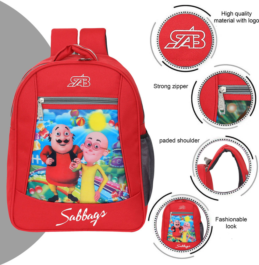 Motu patlu school outlet bags in amazon