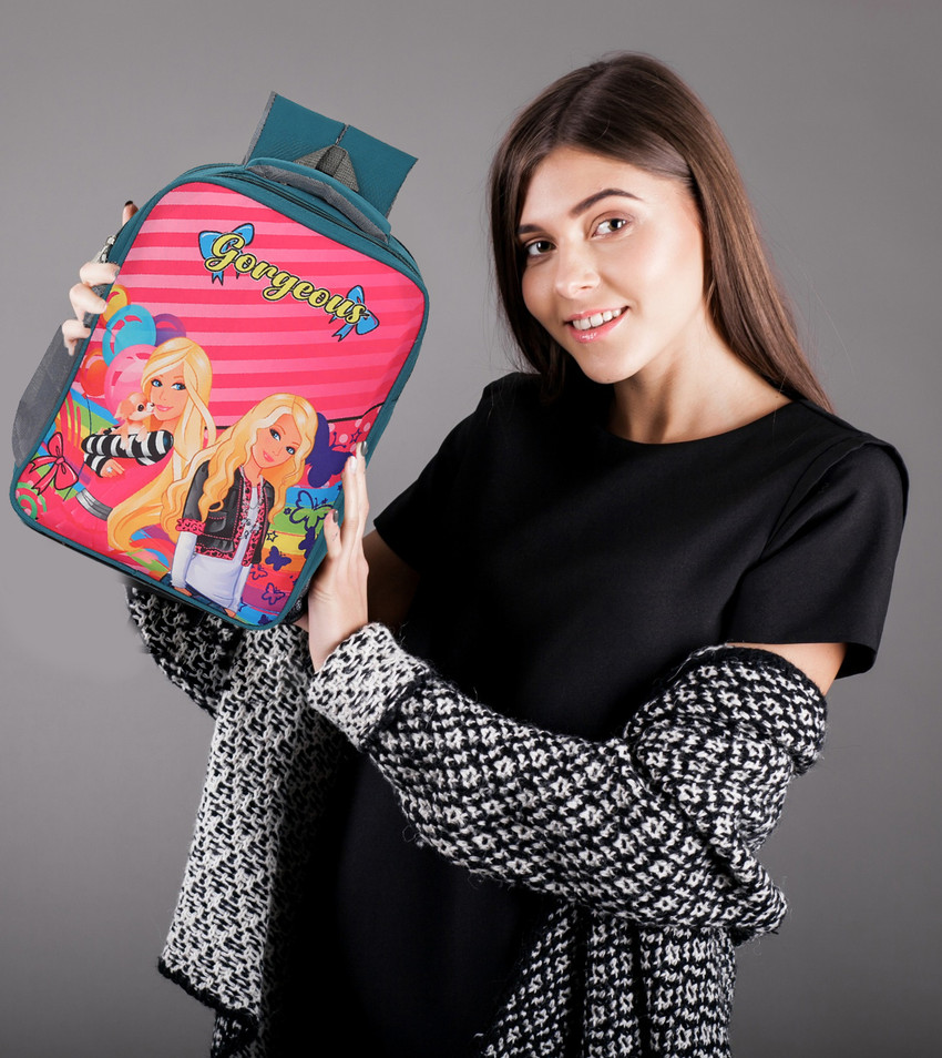 Snappy Gorgeous Boy Girls School Bag 1st std 5th Light Weight Water proof Bag 25 L Backpack Pink Price in India Flipkart