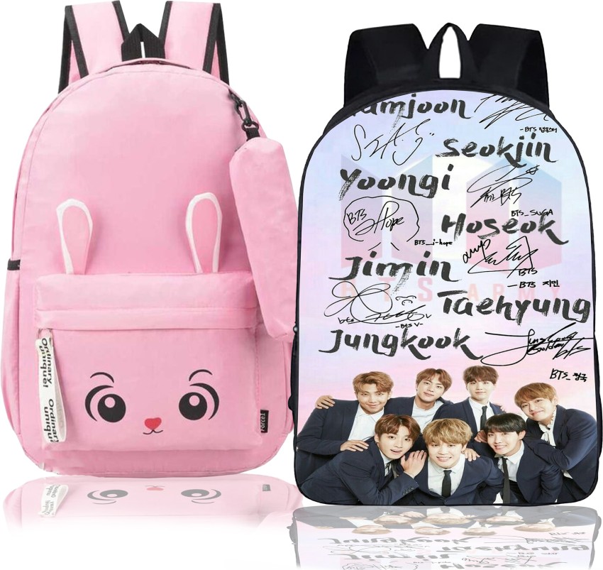 KGN Small 10 L Backpack, JUNG KOOK Printed Bags For Girls