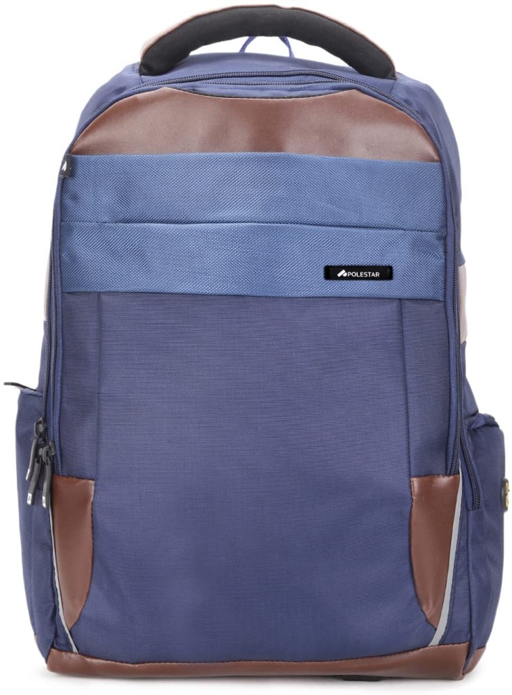 Pole Star PSC BOLT 35 L Laptop Backpack Blue Brown Price in India Flipkart