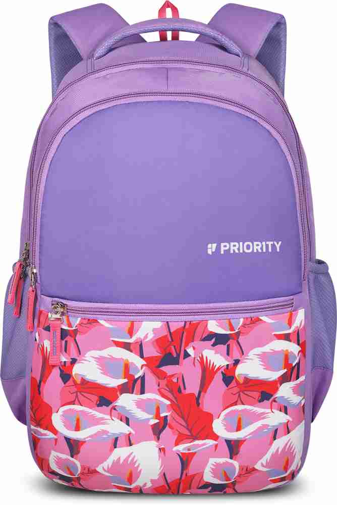 Priority Target 002 College Bag Lavender 32 L Backpack Lavender Price in India Flipkart