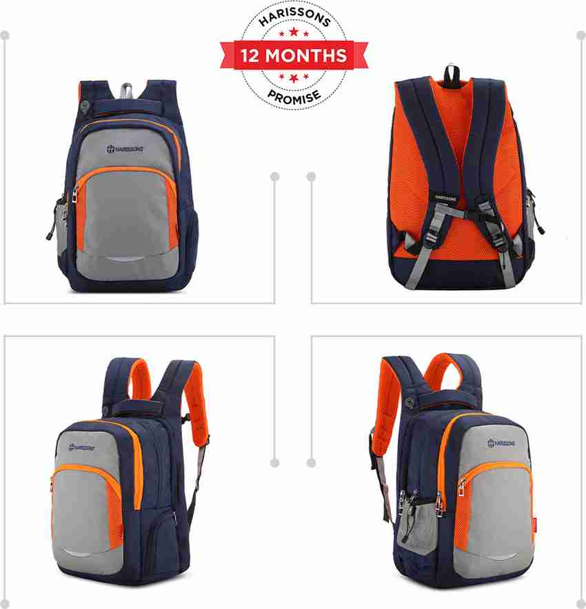 HARISSONS Xeno 39 L Laptop Backpack Navy Blue Price in India Flipkart