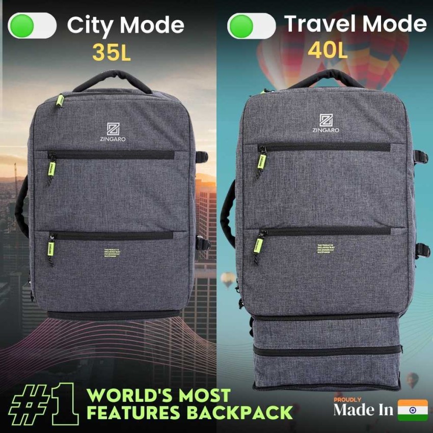 Best ALL-ROUNDER Backpack of INDIA‎️‍🔥ZINGARO Bag AFTER 5 YEARS !!! 