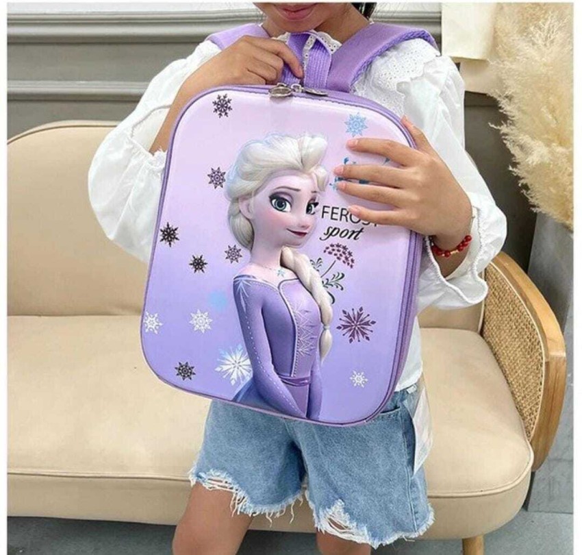 Trending Needs Hardshell Frozen School Bag // 3D Frozen Bag  Waterproof School Bag - School Bag