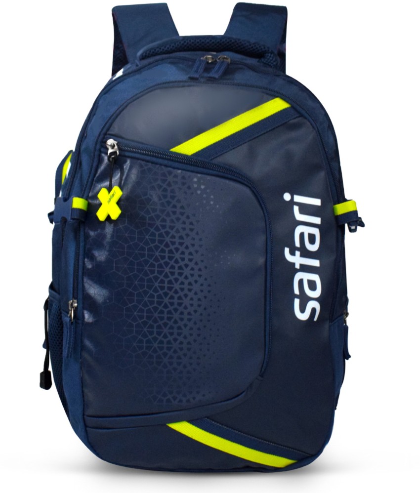 SAFARI Aero 1 Laptop Waterproof Backpack Trendy Backpack With 3  Compartments Travel Bag 37 L Laptop Backpack Blue - Price in India |  Flipkart.com