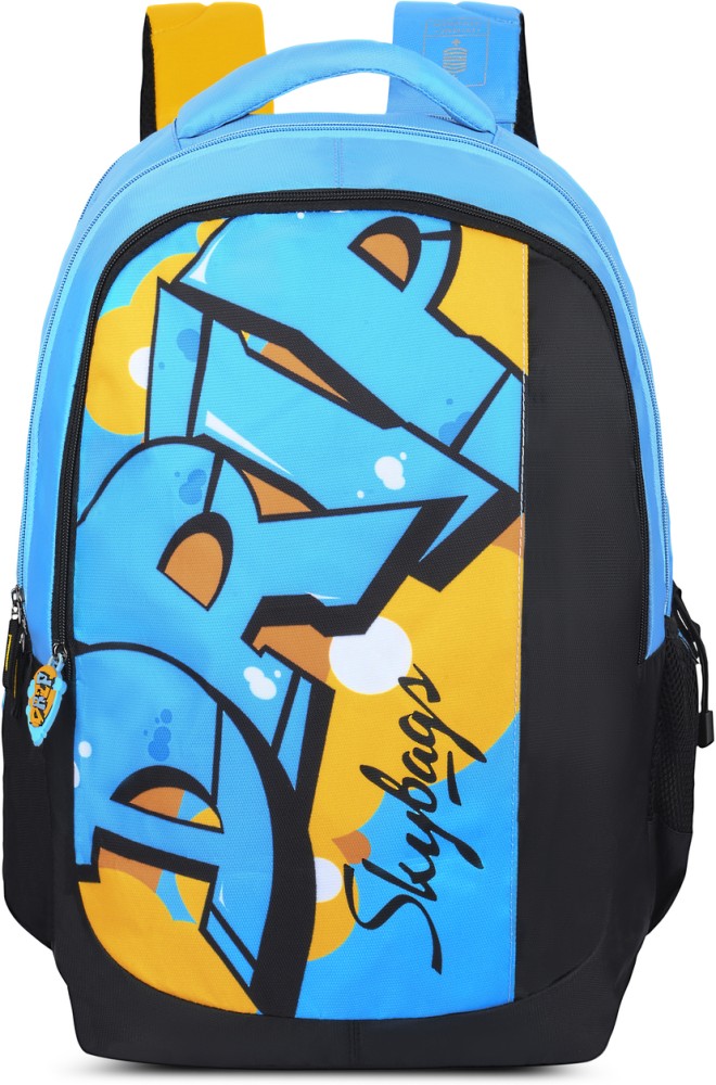 SKYBAGS SQUAD PRO 04 SCHOOL BACKPACK SKY BLUE 33 L Backpack Sky Blue Price in India Flipkart