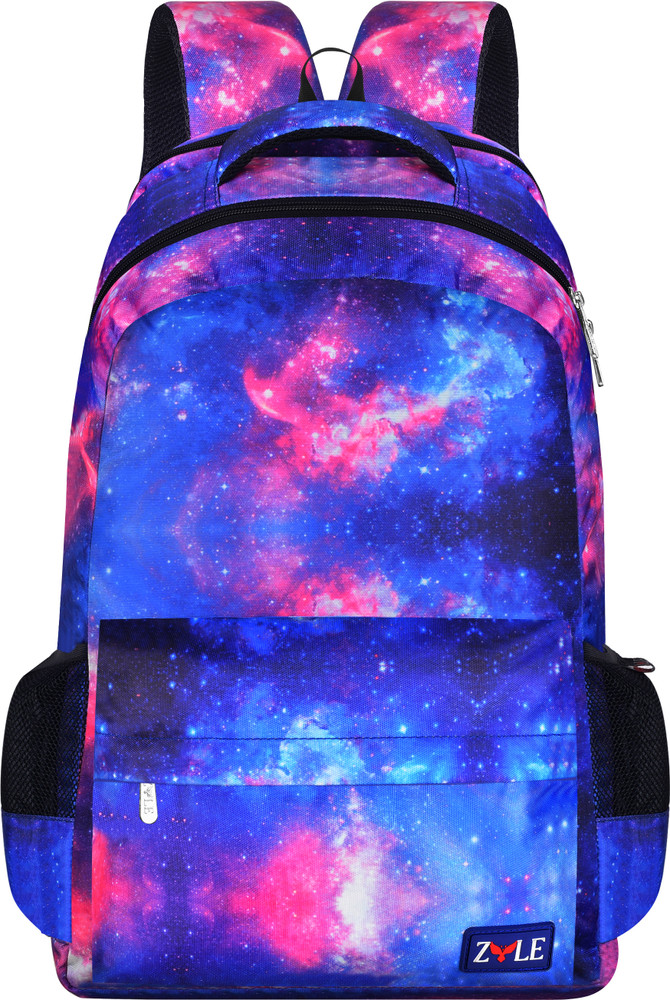 Zyle Galaxy Backpack Bag Lightweight College School Backpack for Teen girls boys 30.5 L Backpack blue Price in India Flipkart