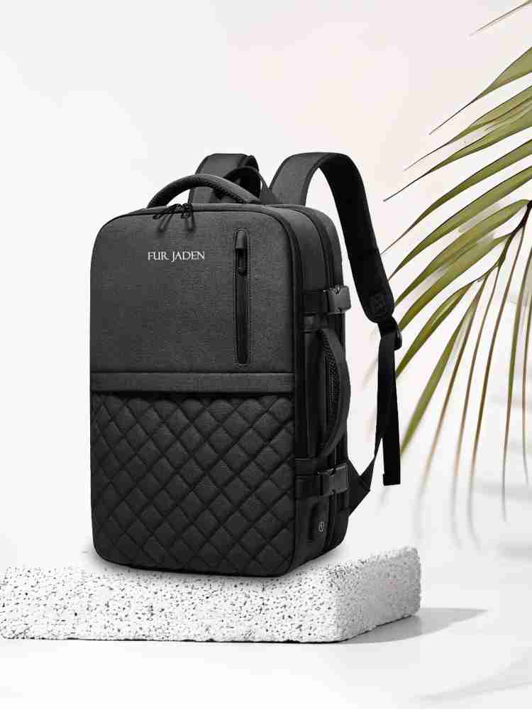 FUR JADEN Anti Theft Bagpack with USB Charging Port and Anti Theft